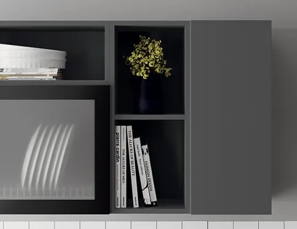 Cucina ad angolo americano Domino industriale Primacucine a prezzo ribassato