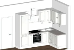 CUCINA ad angolo Aran Ylenia SCONTATA 55%