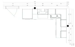 CUCINA ad angolo Aran Ylenia SCONTATA 55%