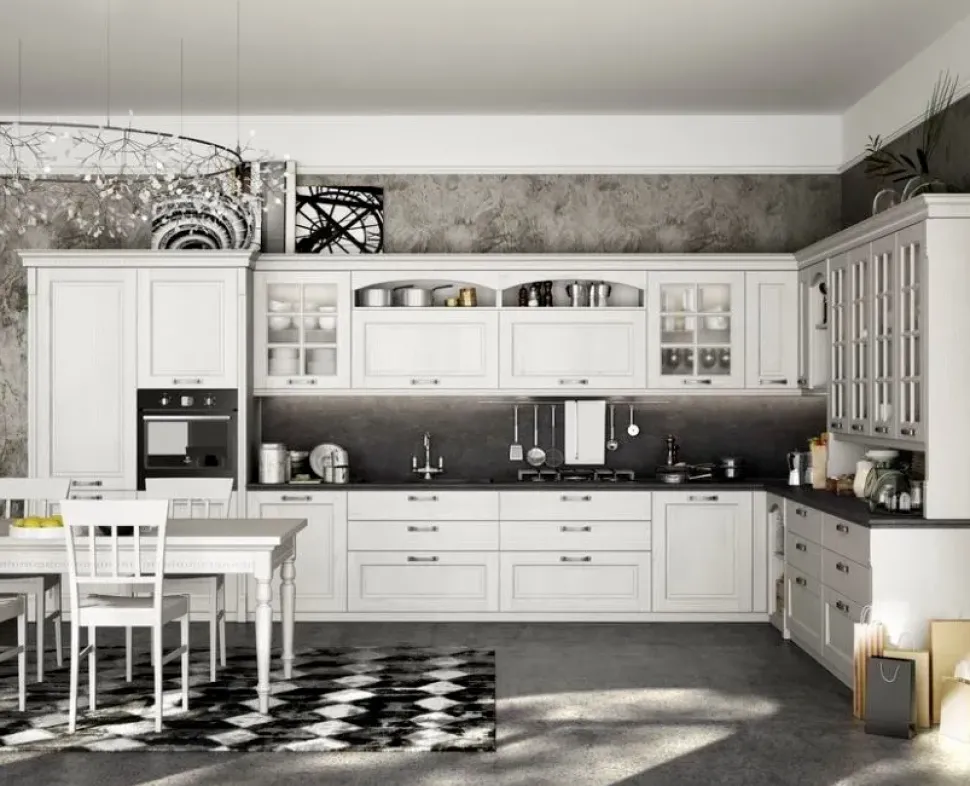 CUCINA ad angolo Arredo3 Virginia SCONTATA 34%