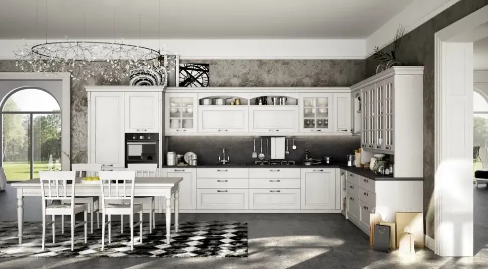 CUCINA ad angolo Arredo3 Virginia SCONTATA 34%