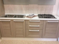 Cucina ad angolo ASTRA CUCINE MODELLO EGO in OFFERTA SCONTATA DEL 33%