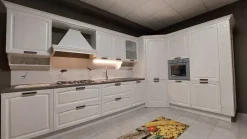 Cucina ad angolo classica bianca Artec Mida a soli 8620 Euro