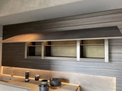 Cucina ad angolo design grigia Modulnova Mh6 a soli 22600 Euro