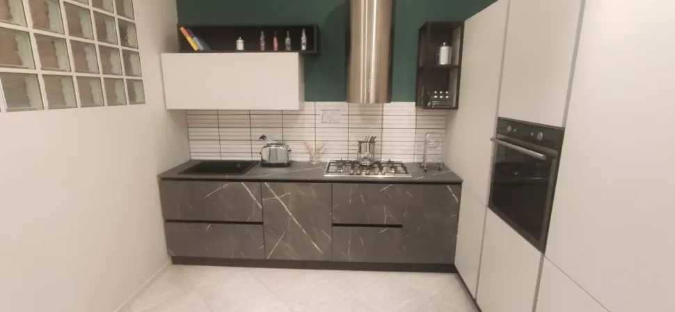 CUCINA ad angolo Home cucine Aura SCONTATA 56%
