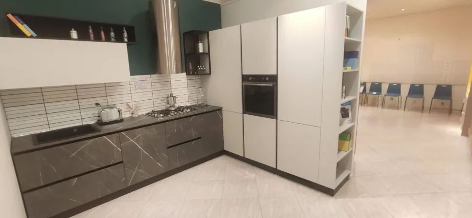 CUCINA ad angolo Home cucine Aura SCONTATA 56%