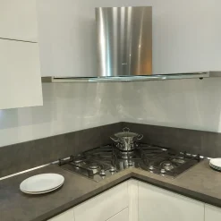 Cucina ad angolo in laccato lucido a prezzo ribassato 61%
