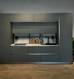 Cucina ad angolo in laminato opaco a prezzo scontato 40%