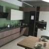 Cucina ad angolo in laminato materico a prezzo scontato