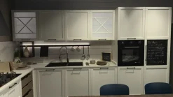 Cucina ad angolo in legno a prezzo scontato 50%