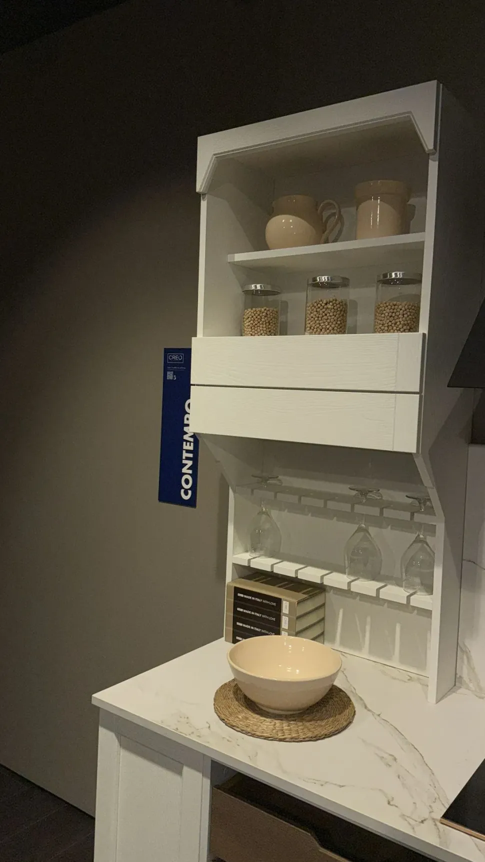 Cucina ad angolo in legno a prezzo scontato 50%