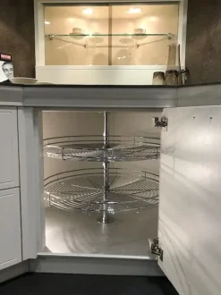 Cucina ad angolo in legno a prezzo scontato 63%