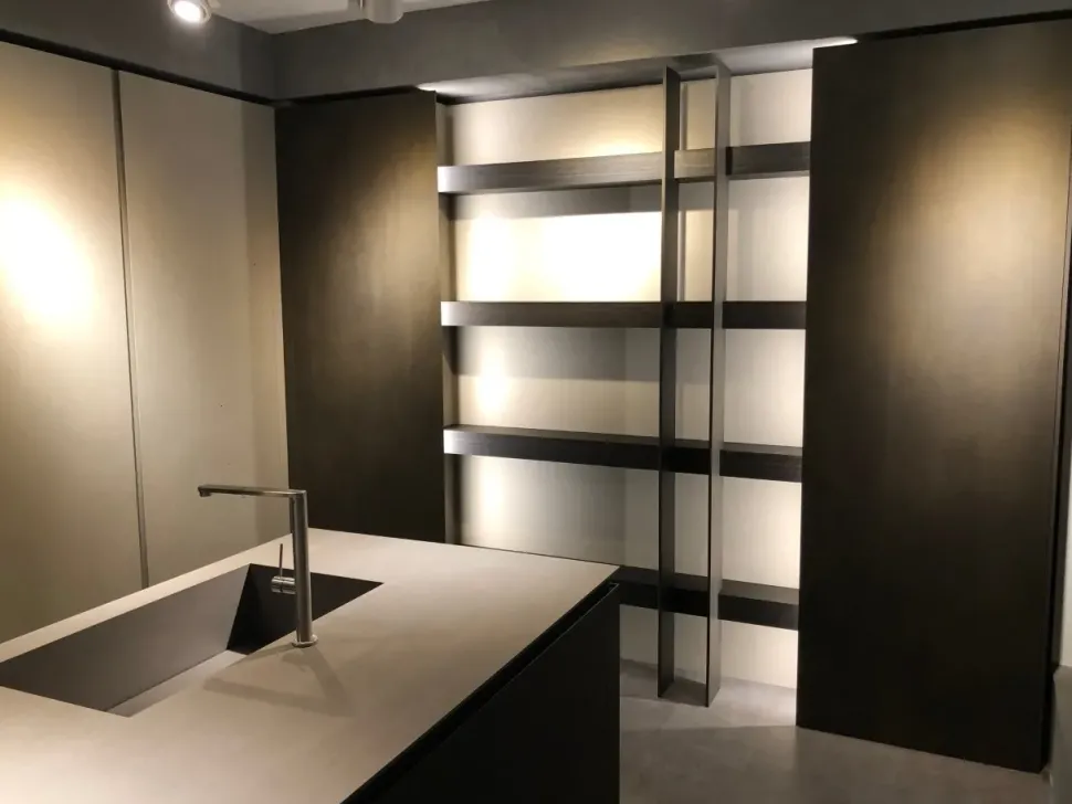 Cucina ad angolo in melaminico a prezzo scontato 50%