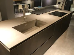 Cucina ad angolo in melaminico a prezzo scontato 50%