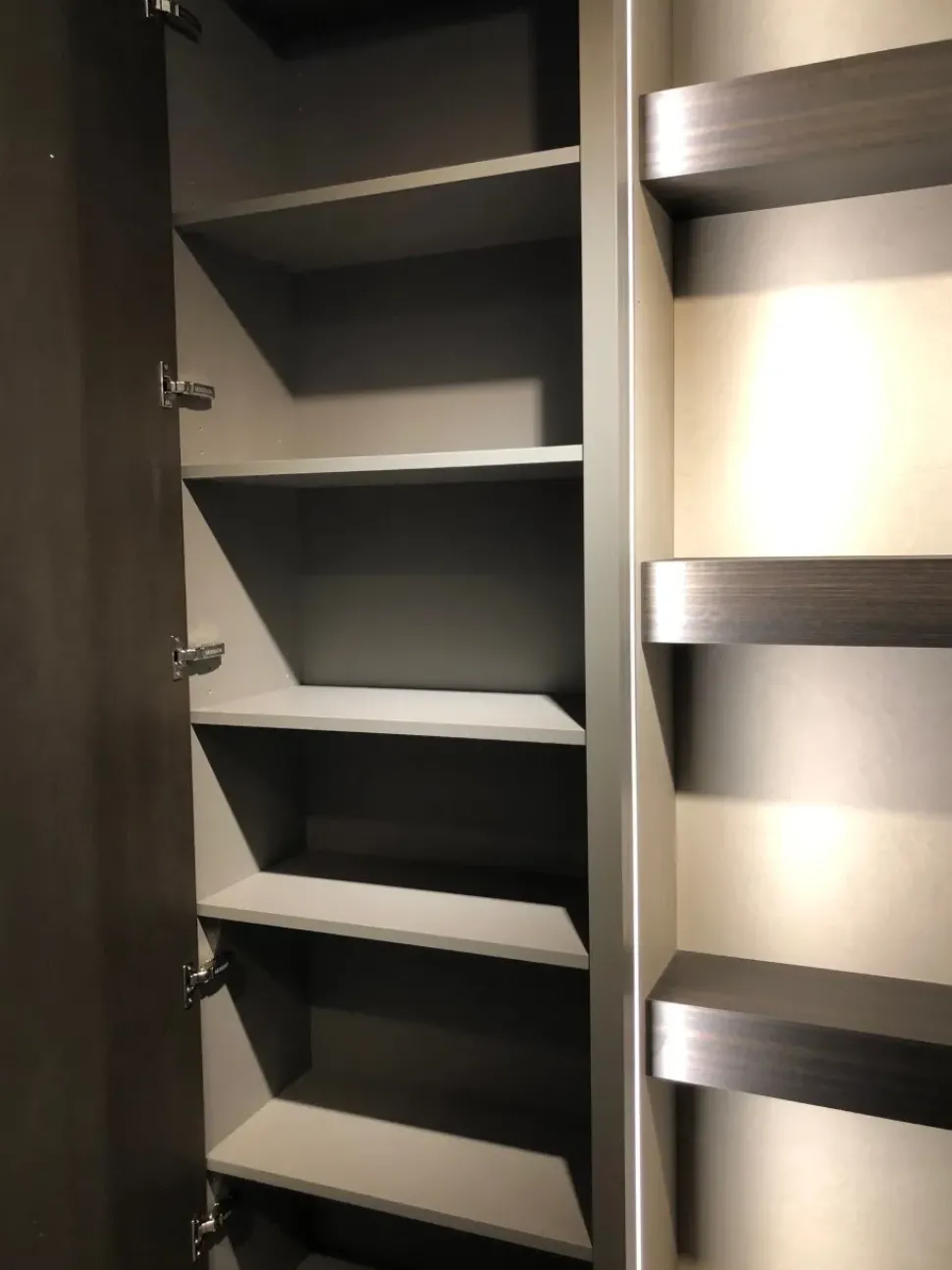 Cucina ad angolo in melaminico a prezzo scontato 50%