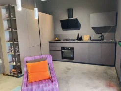 Cucina ad angolo K105 noir Zecchinon con un ribasso vantaggioso