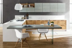 Cucina ad angolo moderna altri colori Arrex Curry