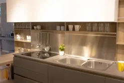 CUCINA ad angolo Veneta cucine Oyster SCONTATA 55%