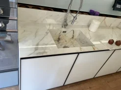 Cucina ad isola design bianca Arredo3 Agin