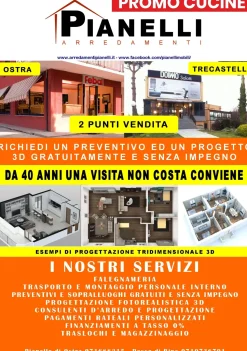 Cucina ad isola moderna Ice Febal a prezzo scontato