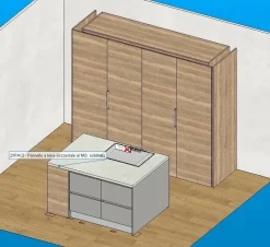 Cucina ad isola Piana Imab con un ribasso vantaggioso