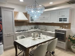 Cucina Aisha classica tortora Mobilturi ad angolo scontata 55%