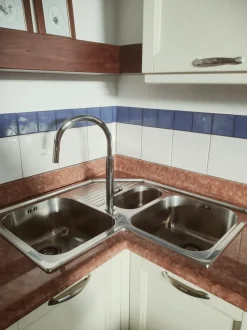 Cucina altri colori classica ad angolo U802 greca Artigianale in Offerta Outlet