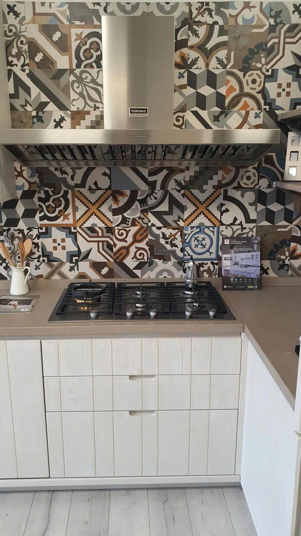 Cucina altri colori country ad angolo Scandola Maestrale