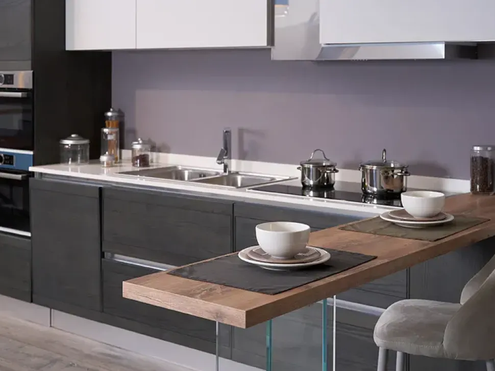 Cucina altri colori design Zoe Ar-tre in Offerta Outlet