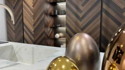 Cucina altri colori design con isola Binova Mantis a soli 26000 Euro