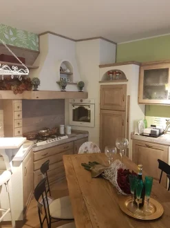 Cucina altri colori in muratura ad angolo Zappalorto Paolina gianduia