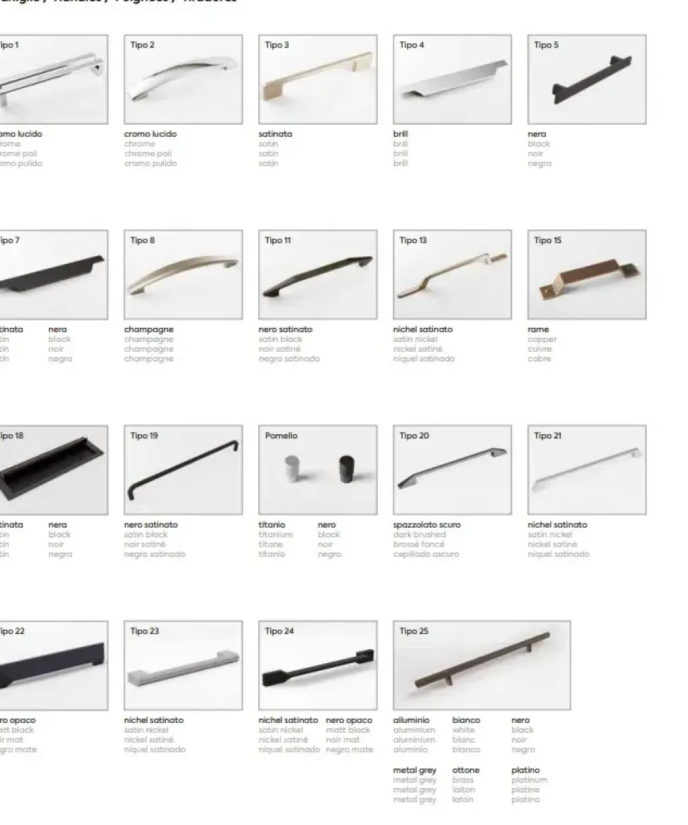 Cucina altri colori moderna lineare Imab Tropea