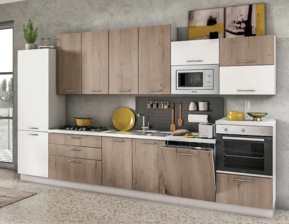 Cucina altri colori moderna lineare Cucina new ambra 360 c1 Artigianale scontata