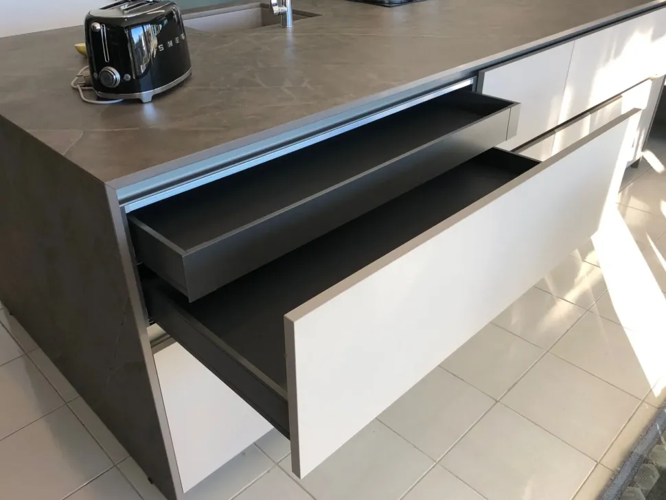 Cucina altri colori moderna ad isola Time Gentili group