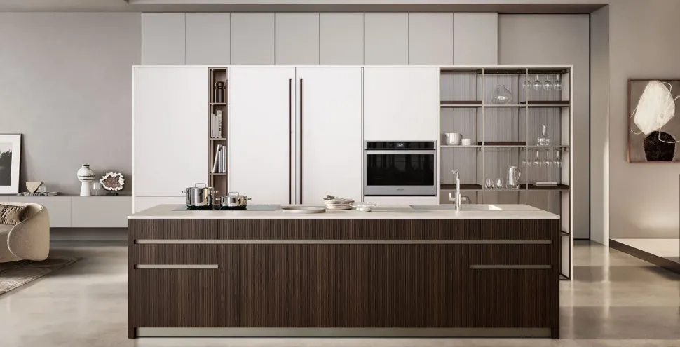 Cucina altri colori moderna Iconica 05 Veneta cucine scontata