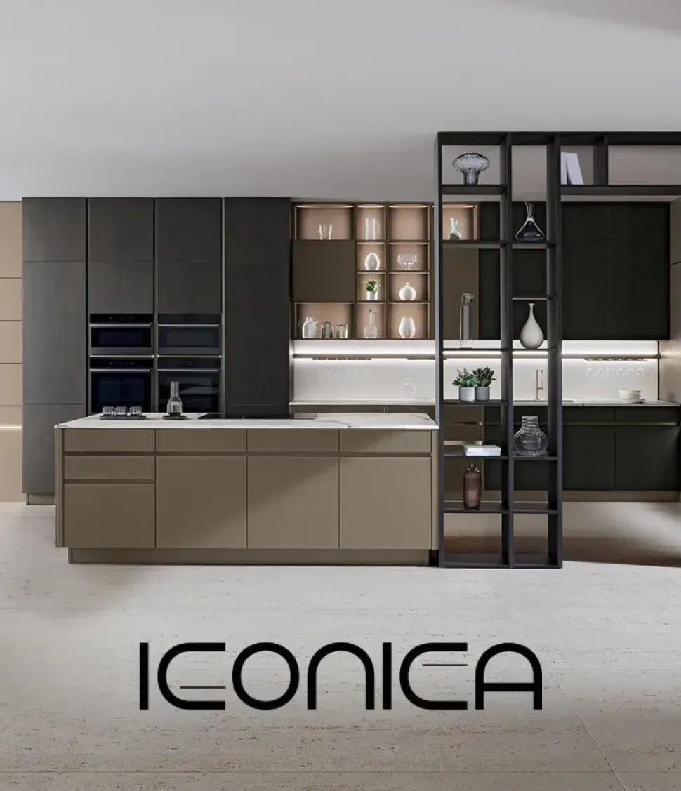 Cucina altri colori moderna Iconica 05 Veneta cucine scontata