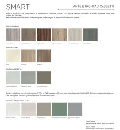 Cucina altri colori moderna lineare Net cucine Smart a soli 3530 Euro