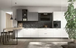 Cucina altri colori moderna con penisola Collezione esclusiva Joy 7 a soli 6200 Euro