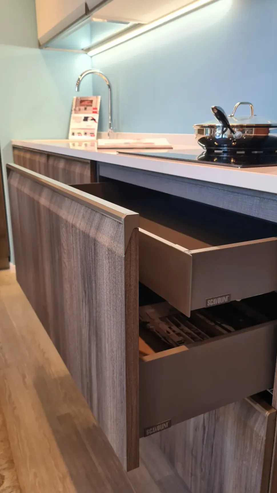 Cucina altri colori moderna lineare Scavolini Formalia  a soli 8900 Euro