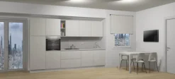 Cucina altri colori moderna lineare Gicinque Smart kmaniglia a soli 4990 Euro
