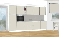 Cucina altri colori moderna lineare Gicinque Smart kmaniglia a soli 4990 Euro