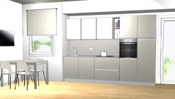 Cucina altri colori moderna lineare Gicinque Smart kmaniglia a soli 4990 Euro