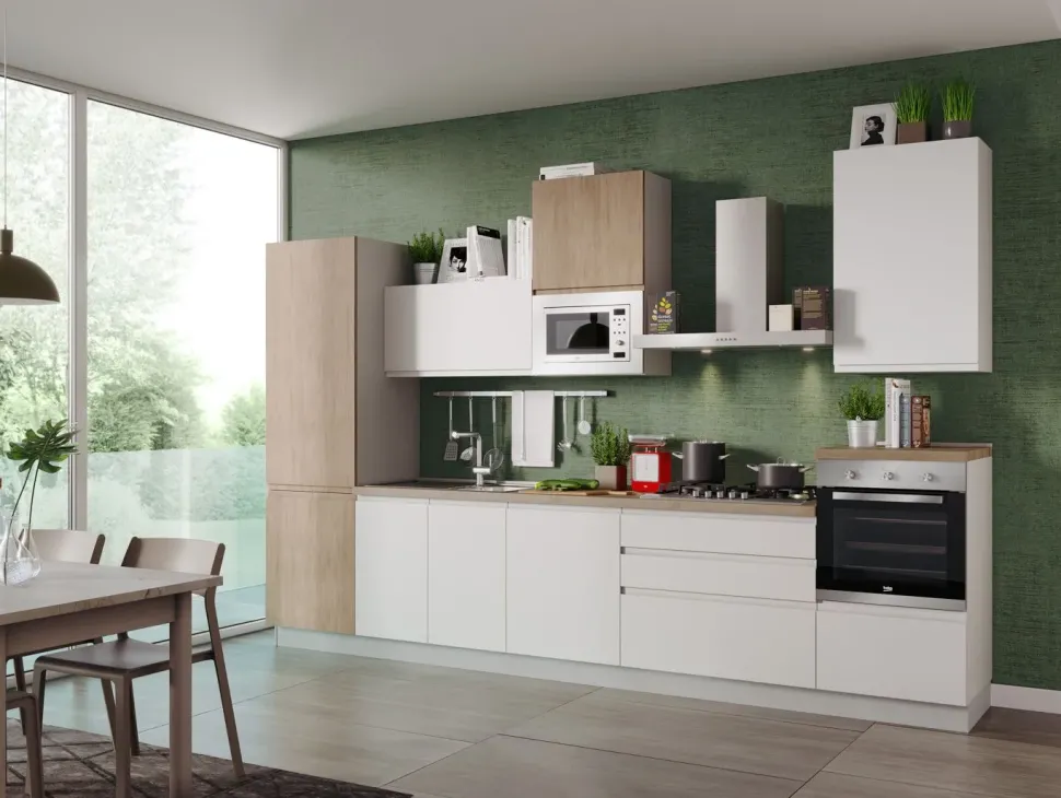Cucina altri colori moderna lineare Cucina new kelly 360 d1 Artigianale
