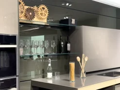 Cucina altri colori moderna lineare Genius loci con air logica Valcucine scontata