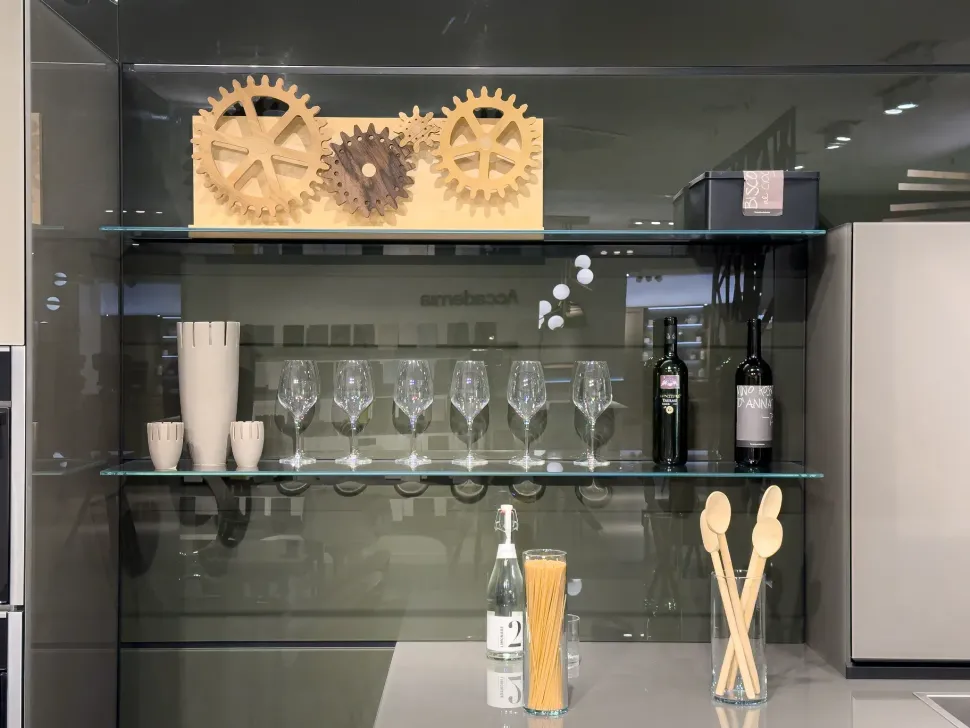 Cucina altri colori moderna lineare Genius loci con air logica Valcucine scontata