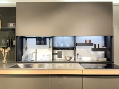 Cucina altri colori moderna lineare Genius loci con air logica Valcucine scontata