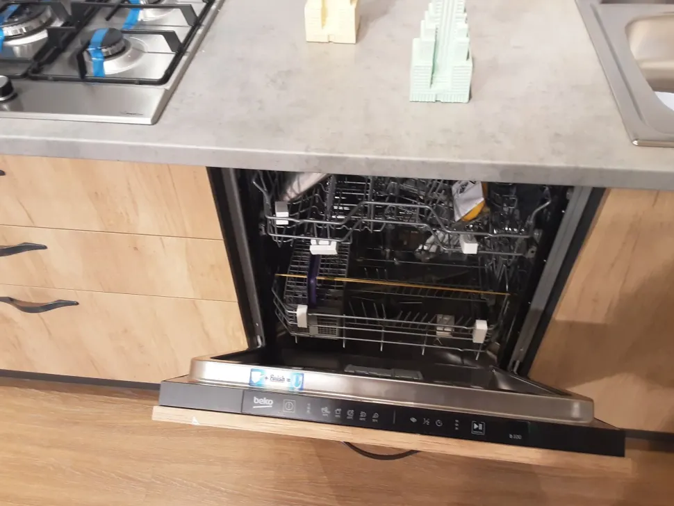 Cucina altri colori moderna lineare Mobilturi Mira