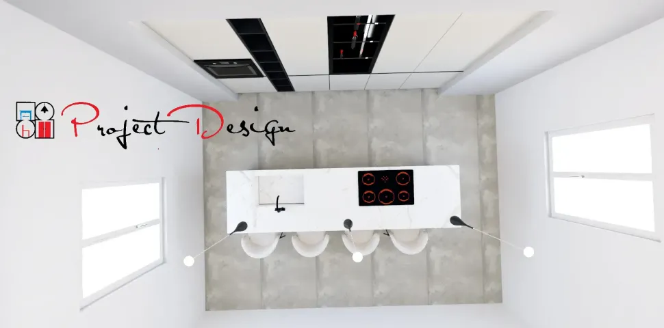 Cucina altri colori moderna con isola Kali Arredo3 a soli 8400 Euro