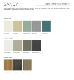 Cucina altri colori moderna lineare Net cucine Sandy a soli 4190 Euro