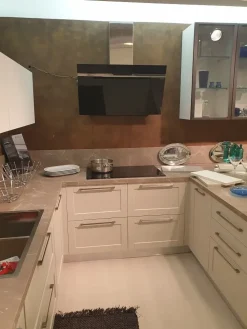 Cucina altri colori moderna ad angolo Dallas Arrex scontata